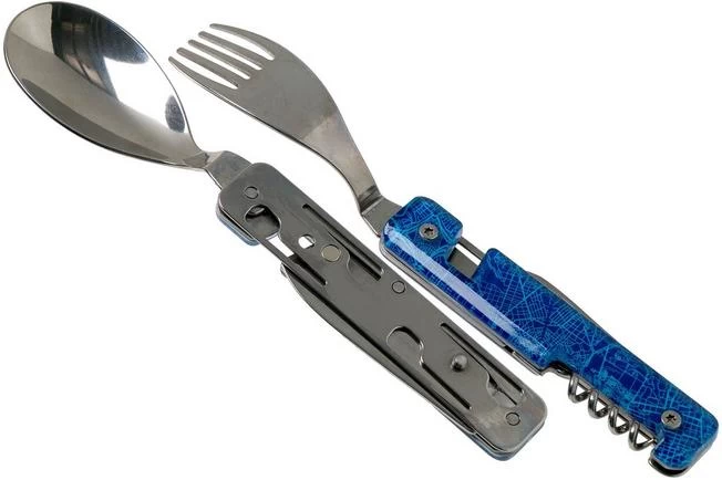 Akinod Multifunctional Cutlery 13H25 Downtown Blue, Outdoor Cutlery 1 Akinod Multifunctional Cutlery 13H25 Downtown Blue, Outdoor Cutlery