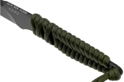 ANV P100 Cerakote Sleipner, OD Green Paracord P100-017, Black Kydex Sheath, Neck Knife -Sharp Knives ANVP100 017 05 anv knives
