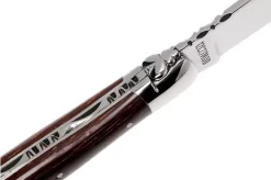 Laguiole En Aubrac Pocket Knife 12 Cm Iroko Wood, L0212ZOI-FSJ1 -Sharp Knives AUL0212ZOI FSJ1 06 laguiole en aubrac aul0212zoi fsj1 06