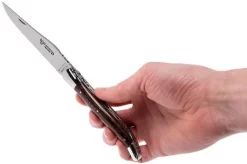 Laguiole En Aubrac Pocket Knife 12 Cm Iroko Wood, L0212ZOI-FSJ1 -Sharp Knives AUL0212ZOI FSJ1 08 laguiole en aubrac aul0212zoi fsj1 08