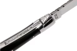 Laguiole En Aubrac 12 Cm Pocket Knife With Corkscrew Horn, L0312CPI-SSI1 -Sharp Knives AUL0312CPI SSI1 07 laguiole en aubrac aul0312cpi ssi1 07