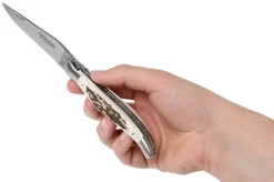 Laguiole En Aubrac 12cm Double Plates, Stag Horn Hand-filed, L0712BCI/FSB1 16 Laguiole En Aubrac 12cm Double Plates, Stag Horn Hand-filed, L0712BCI/FSB1 -Sharp Knives AUL0712BCI FSB1 08 laguiole en aubrac