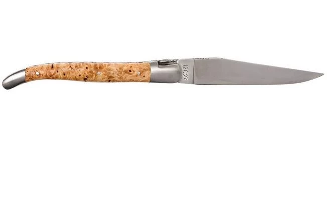 Laguiole En Aubrac 12cm Double Plates, Hand-filed Chestnut, L0712NWI-FSB1 2 Laguiole En Aubrac 12cm Double Plates, Hand-filed Chestnut, L0712NWI-FSB1 - Image 2