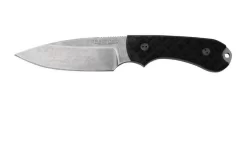 Bradford Knives Guardian 3, 3S-001-MC, Textured Black G-10, CPM-Magnacut, Sabre Grind, Stonewash Finish, Fixed Knife