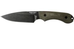 Bradford Knives 3D OD Green Micarta, Guardian4, Sabre, Nimbus Finish, Black Fasteners