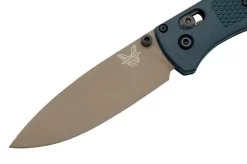 Benchmade Bugout 535FE-05 Crater Blue Grivory, Flat Dark Earth Cerakote Pocket Knife -Sharp Knives BE535FE 05 03 benchmade