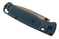 Benchmade Bugout 535FE-05 Crater Blue Grivory, Flat Dark Earth Cerakote Pocket Knife -Sharp Knives BE535FE 05 06 benchmade