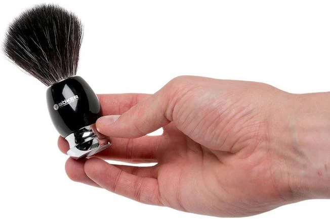 Böker Classic Shaving Brush Black 04BO125 Shaving Brush 2 Böker Classic Shaving Brush Black 04BO125 Shaving Brush - Image 2