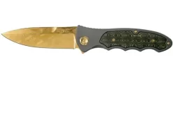 Böker Leopard-Damascus III Gold 42 110229DAM Limited Edition Pocket Knife