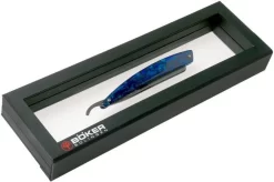 Böker Manufaktur Damascus Paua 140525DAM Straight Razor 13 Böker Manufaktur Damascus Paua 140525DAM Straight Razor -Sharp Knives BO140525DAM 07 boker