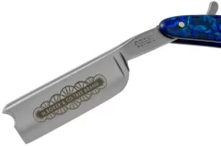 Böker Manufaktur Blue Shell 140557 Straight Razor -Sharp Knives BO140557 03 boker