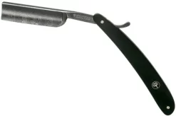 Böker Manufaktur Ebony Damascus Straight Razor 140609DAM