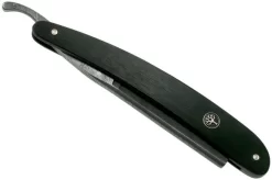 Böker Manufaktur Ebony Damascus Straight Razor 140609DAM -Sharp Knives BO140609DAM 06 boker