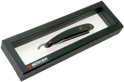 Böker Manufaktur Ebony Damascus Straight Razor 140609DAM -Sharp Knives BO140609DAM 07 boker