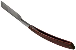 Böker Manufaktur Damascus Curly Birch 140610DAM Straight Razor -Sharp Knives BO140610DAM 04 boker