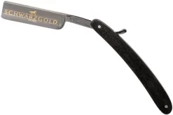 Böker Manufaktur Schwarzgold Straight Razor 140612