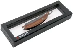 Böker Manufaktur Master Cutter Damascus, Desert Ironwood 140800DAM Straight Razor 11 Böker Manufaktur Master Cutter Damascus, Desert Ironwood 140800DAM Straight Razor -Sharp Knives BO140800DAM 06 boker