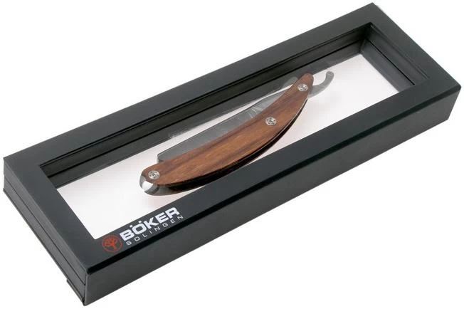 Böker Manufaktur Master Cutter Damascus, Desert Ironwood 140800DAM Straight Razor 6 Böker Manufaktur Master Cutter Damascus, Desert Ironwood 140800DAM Straight Razor - Image 6