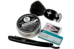 Böker Barberette Black 140901SET Gist Set, Shavette