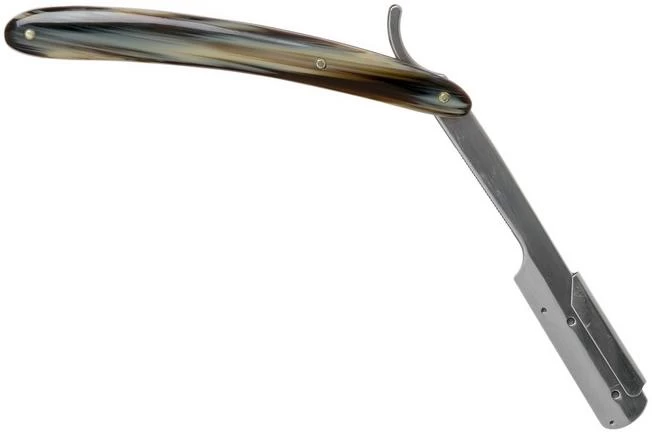 Böker Pro Barberette Artificial Horn 140908 Shavette 2 Böker Pro Barberette Artificial Horn 140908 Shavette - Image 2