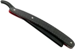 Böker Barberette Black & Red 140909 Shavette 10 Böker Barberette Black & Red 140909 Shavette -Sharp Knives BO140909 05 boker