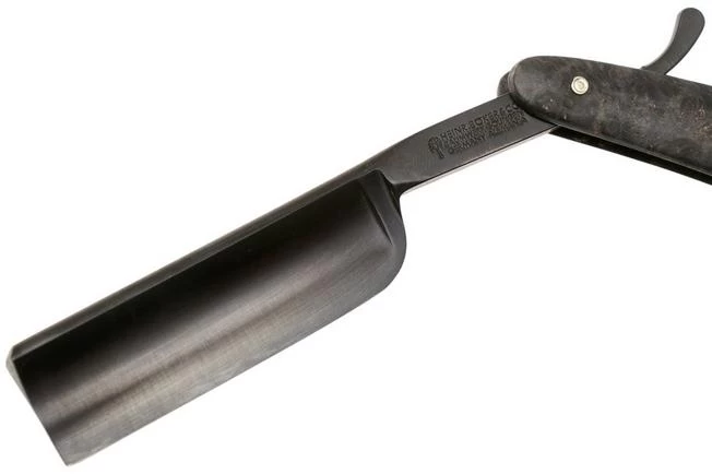 Böker Manufaktur Solingen Black Amboina 140919 Straight Razor 3 Böker Manufaktur Solingen Black Amboina 140919 Straight Razor - Image 3