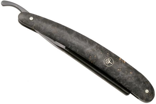Böker Manufaktur Solingen Black Amboina 140919 Straight Razor 5 Böker Manufaktur Solingen Black Amboina 140919 Straight Razor - Image 5