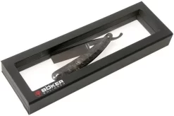 Böker Manufaktur Solingen Black Amboina 140919 Straight Razor 11 Böker Manufaktur Solingen Black Amboina 140919 Straight Razor -Sharp Knives BO140919 06 boker
