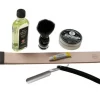 Böker Manufaktur Classic Black Starter Set 141207SET, Straight Razor