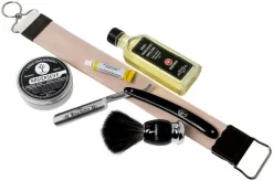 Böker King Cutter Shaving Starter Set 141524SET Straight Razor