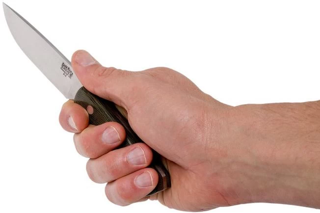 Bark River Highland Special A2, Green Canvas Micarta Outdoor Knife 6 Bark River Highland Special A2, Green Canvas Micarta Outdoor Knife - Image 6