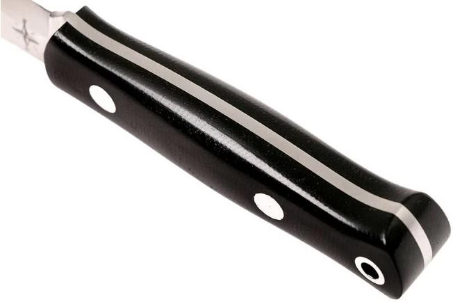 Bark River Mini Bushcrafter CPM 3V, Black Canvas Micarta 4 Bark River Mini Bushcrafter CPM 3V, Black Canvas Micarta - Image 4