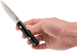 Bark River Mini Bushcrafter CPM 3V, Black Canvas Micarta 13 Bark River Mini Bushcrafter CPM 3V, Black Canvas Micarta -Sharp Knives BRK06 022BRKC 06 bark river brk06 022brkc 06