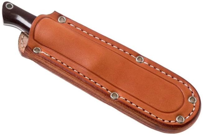 Bark River Bravo EDC CPM 3V Rampless, Burgundy Canvas Micarta Bushcraft Knife 6 Bark River Bravo EDC CPM 3V Rampless, Burgundy Canvas Micarta Bushcraft Knife - Image 6