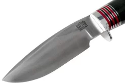 Bark River Michigan Hunter CPM Cru Wear Black Canvas Micarta Hunting Knife -Sharp Knives BRK08 161BRKC 03 bark river knives