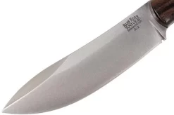 Bark River Mini Kalahari A2, Macassar Ebony, Brown Sheath -Sharp Knives BRK12 012MAK 03 bark river brk12 012mak 03