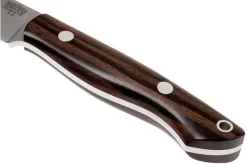 Bark River Mini Kalahari A2, Macassar Ebony, Brown Sheath -Sharp Knives BRK12 012MAK 04 bark river brk12 012mak 04