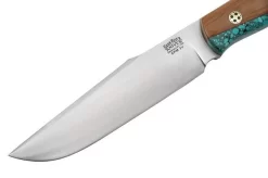 Bark River Ultra Lite Field Knife CPM 3V Gunmetal Texas Fence Post Mosaic Pins, Bushcraft Knife -Sharp Knives BRK14 121GTFPMP 03 barkriver