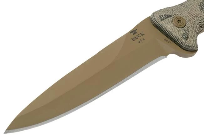 Buck Ground Combat Knife Spear Point 891BRS Coyote Brown GCK Survival Knife 3 Buck Ground Combat Knife Spear Point 891BRS Coyote Brown GCK Survival Knife - Image 3