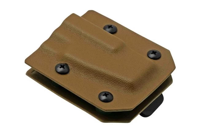 Clip And Carry Kydex Sheath Buck 110, 112, Brown BUCK110-112-BRN Belt Holster 2 Clip And Carry Kydex Sheath Buck 110, 112, Brown BUCK110-112-BRN Belt Holster - Image 2