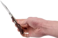 Case Slimline Trapper Brown Synthetic, 00135, 31048 SS Pocket Knife -Sharp Knives CE135 09 case ce135 09