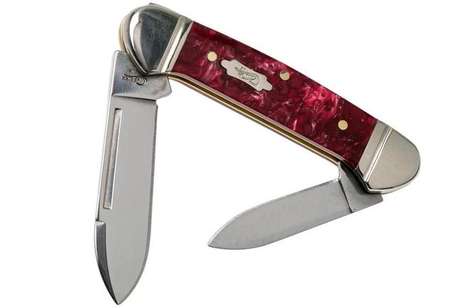 Case Baby Butterbean Burgundy Smooth Kirinite, Fluted Bolsters, 23185, 102132 SS Pocket Knife 1 Case Baby Butterbean Burgundy Smooth Kirinite, Fluted Bolsters, 23185, 102132 SS Pocket Knife