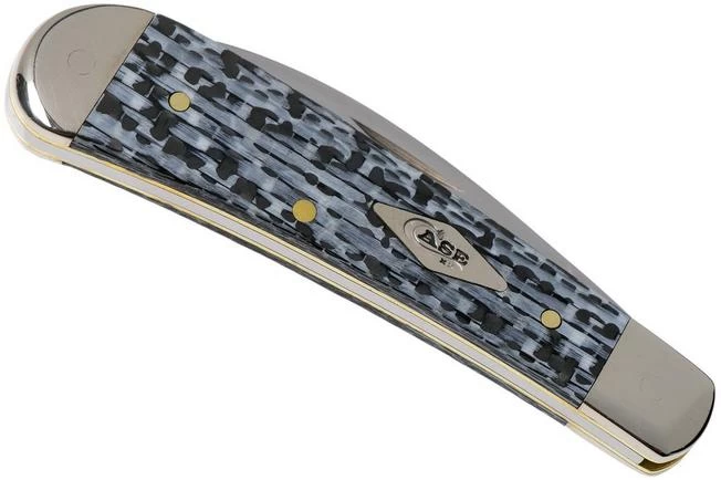 Case Sway Back White & Black Carbon Fibre-G10 Weave Smooth, 38931, TB101117 SS Pocket Knife 4 Case Sway Back White & Black Carbon Fibre-G10 Weave Smooth, 38931, TB101117 SS Pocket Knife - Image 4