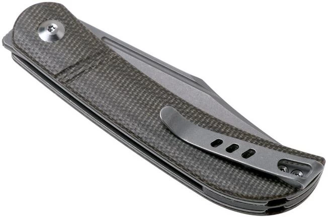 Civivi Appalachian Drifter C2015C Dark Green Micarta Gentleman's Knife 4 Civivi Appalachian Drifter C2015C Dark Green Micarta Gentleman's Knife - Image 4