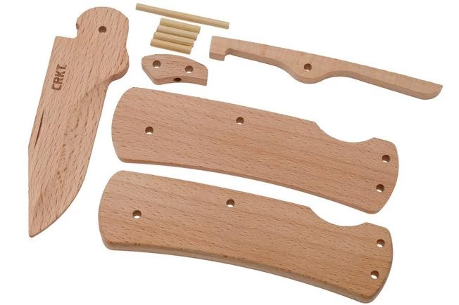 CRKT Nathan’s Knife Kit 1032 DIT Kit Wooden Pocket Knife 2 CRKT Nathan’s Knife Kit 1032 DIT Kit Wooden Pocket Knife - Image 2