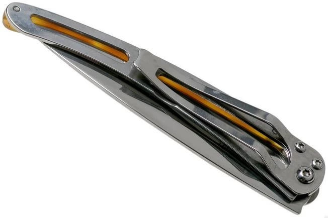 Deejo Tattoo 37g, Mirror Turtle, Terra Incognita 1AC000102 Pocket Knife 5 Deejo Tattoo 37g, Mirror Turtle, Terra Incognita 1AC000102 Pocket Knife - Image 5