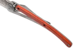 Deejo Tattoo 37g, Coral Wood, Wing 1CB016 Pocket Knife 14 Deejo Tattoo 37g, Coral Wood, Wing 1CB016 Pocket Knife -Sharp Knives DJ1CB016 07 deejo