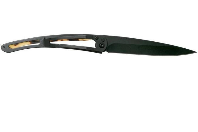 Deejo Tattoo 37g, Black Turtle, Tiger 1GC000100 Pocket Knife 2 Deejo Tattoo 37g, Black Turtle, Tiger 1GC000100 Pocket Knife - Image 2