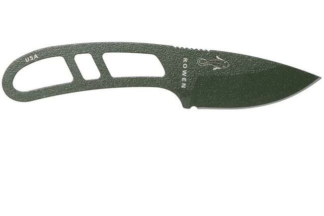 ESEE Candiru OD-green CAN-OD Neck Knife With Black Sheath + Belt Clip 2 ESEE Candiru OD-green CAN-OD Neck Knife With Black Sheath + Belt Clip - Image 2
