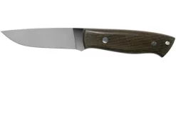 Brisa Trapper 95 Green Canvas Micarta O1 Flat 2026 Bushcraft Knife